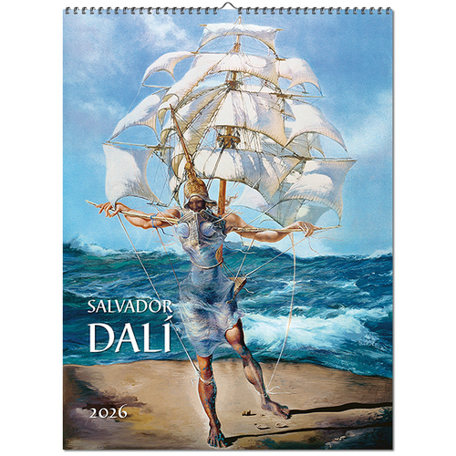 Nástenný kalendá 2026 Salvador Dalí