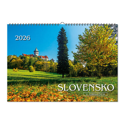 Nástenný kalendá 2026 Slovensko v obrazoch