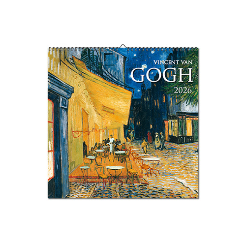 Nástenný kalendá 2026 Vincent van Gogh štvorec
