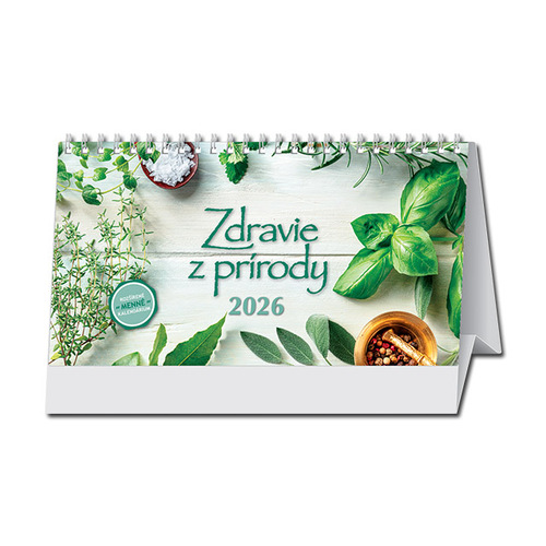 Stolový kalendár 2026 Zdravie z prírody