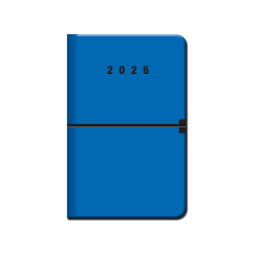 Týždenný diár A5 2026 CAPRI kobalt