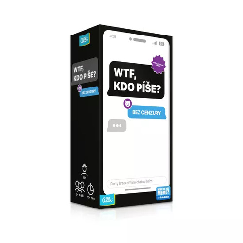 Albi hra WTF, kdo píše?