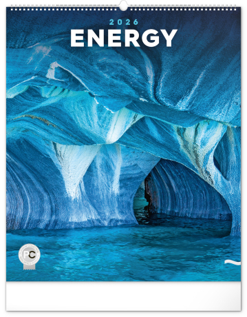 Nástenný kalendár 2026 Energia 2026, 48 x 56 cm