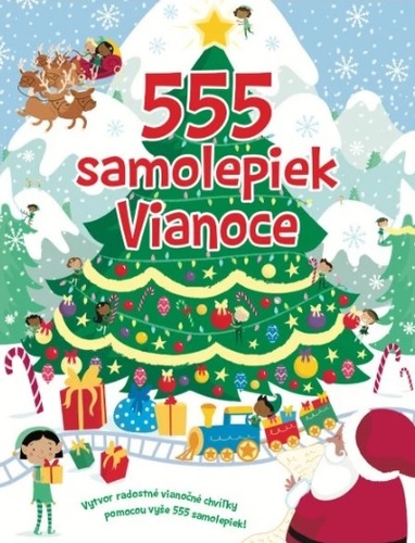555 samolepiek – Vianoce