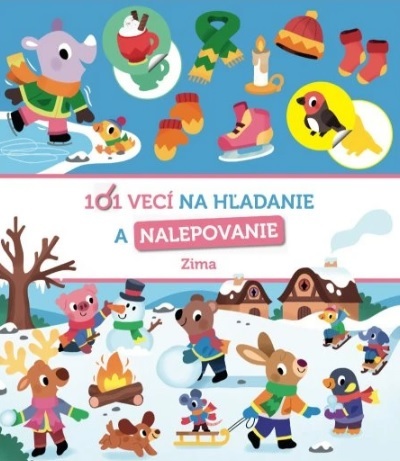 101 vecí na hľadanie a nalepovanie - Zima