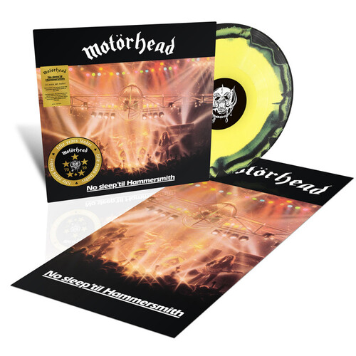 Motörhead - No Sleep 'Til Hammersmith (50th Anniversary Splatter Edition + Poster) LP