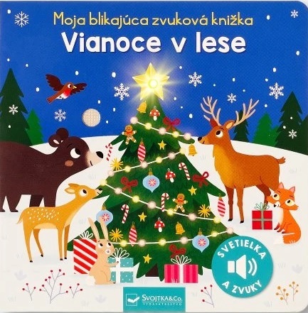 Moja blikajúca zvuková knižka - Vianoce v lese