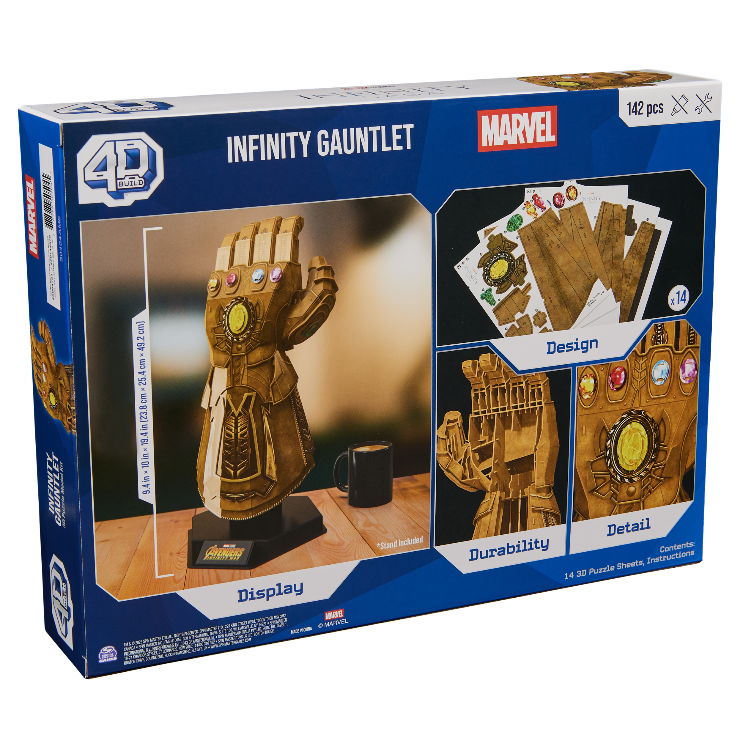 4D puzzle Marvel: Thanosova rukavica