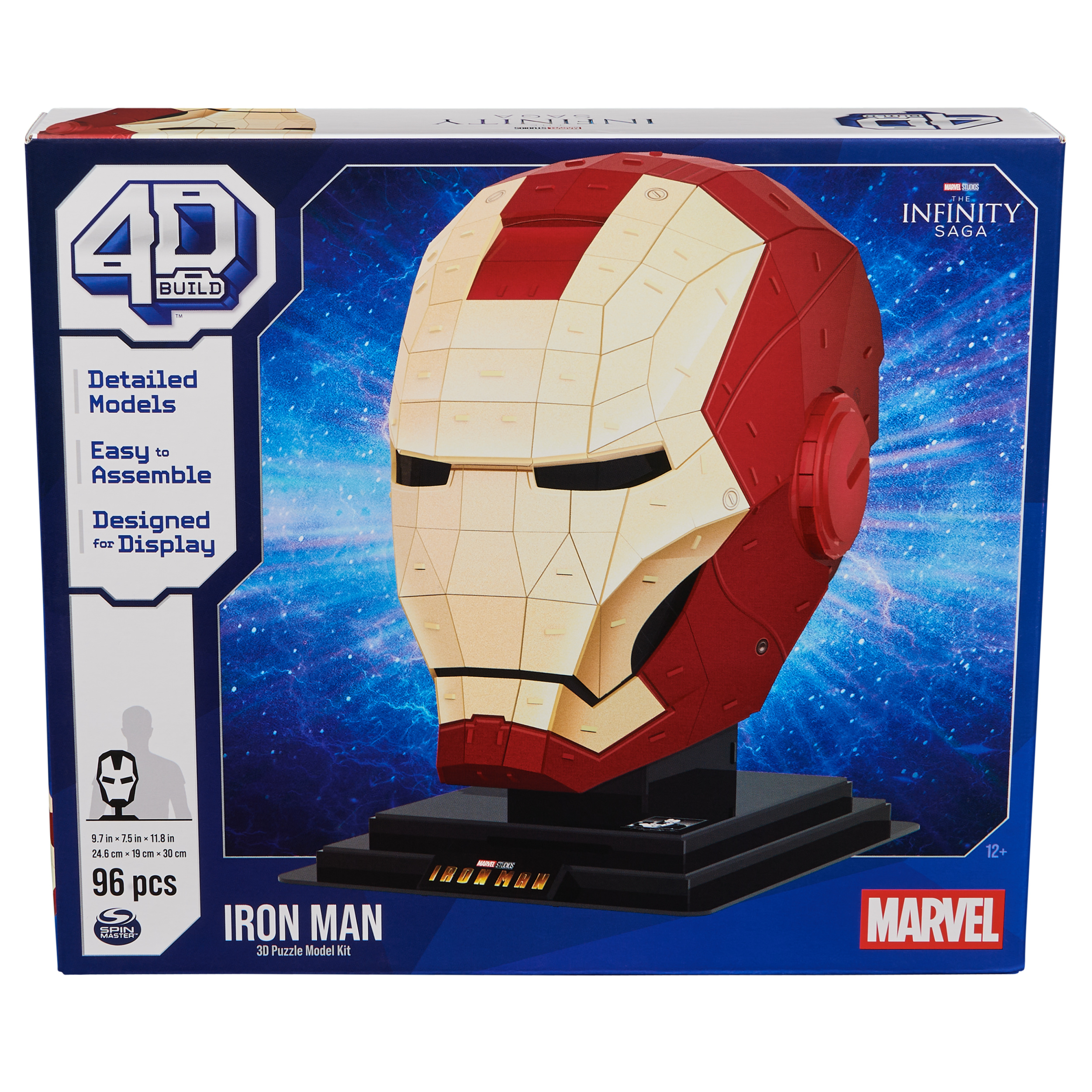 4D puzzle Marvel: Helma Iron Man