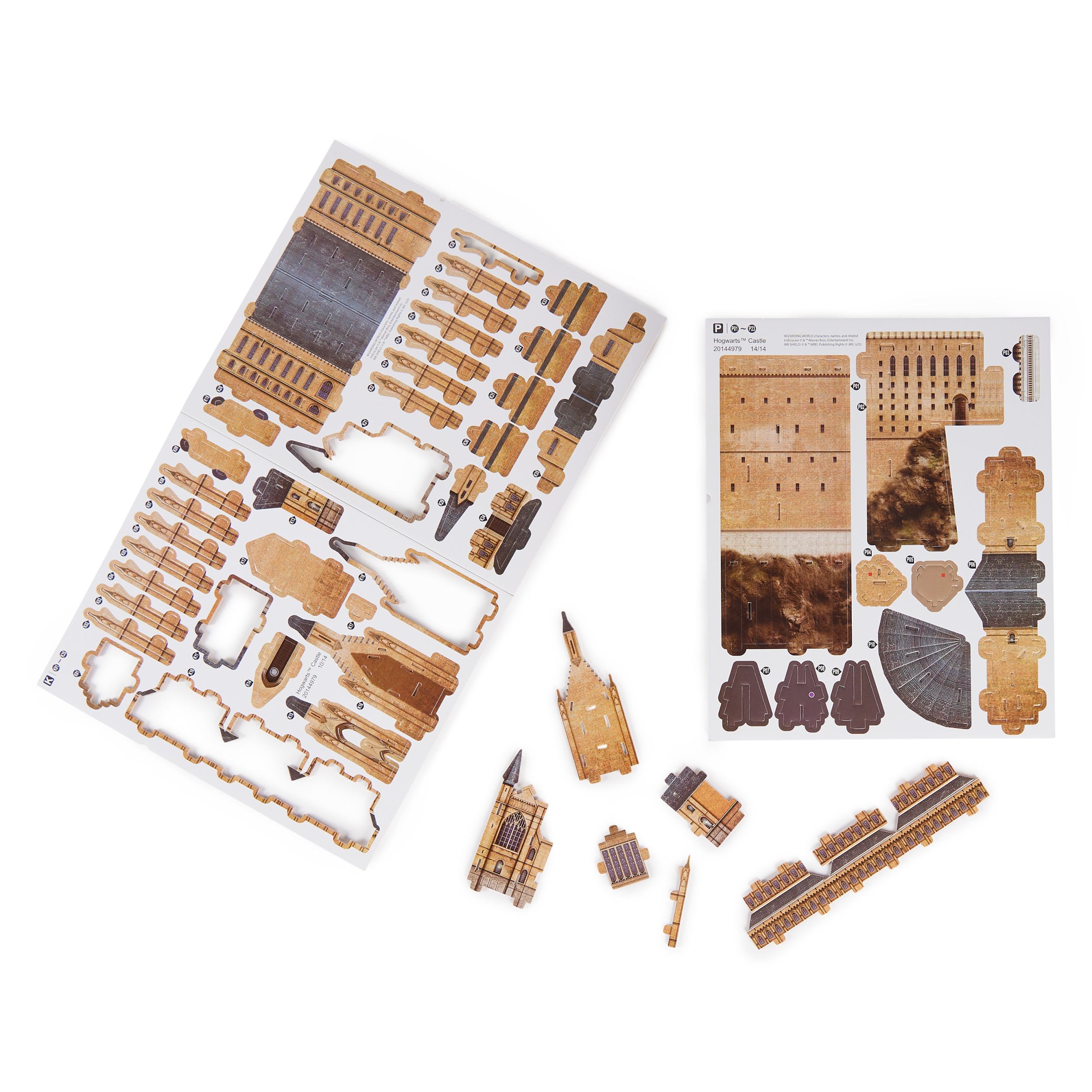 4D puzzle Harry Potter: Rokfortský hrad