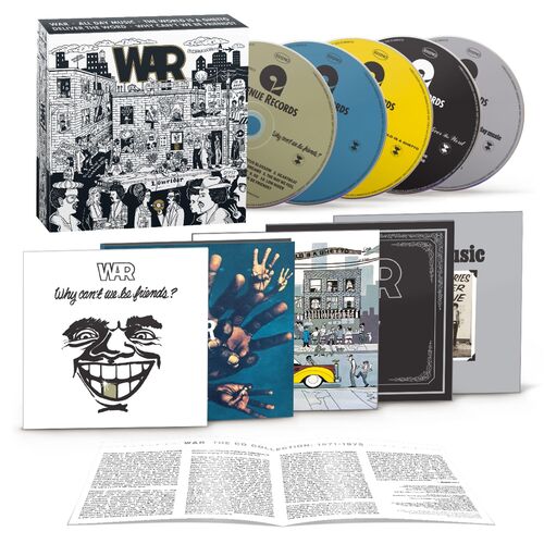 War - The CD Collection 1971-1975 5CD+BD