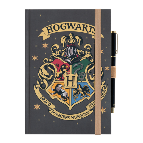 HARRY POTTER ROKFORT PRÉMIOVÝ ZÁPISNÍK A5 S PEROM