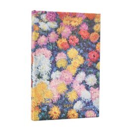 Diár Paperblanks Monet´s Chrysanthemums Mini VERSO 2026