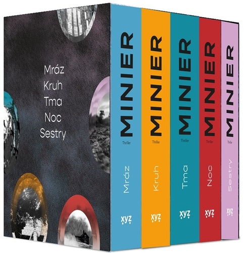 Bernard Minier - Mráz, Kruh, Tma, Noc, Sestry (BOX)