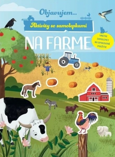Aktivity so samolepkami: Na farme