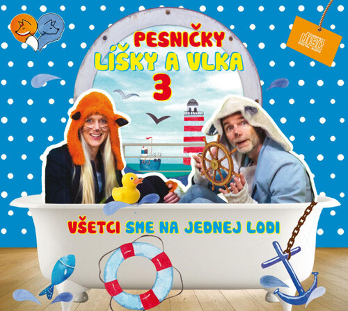BimBamKuku - Pesničky líšky a vlka 3/Všetci sme na jednej lodi CD