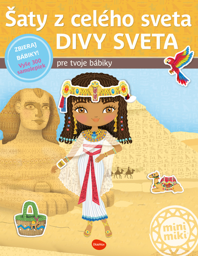 Šaty z celého sveta. DIVY SVETA – Kniha samolepiek