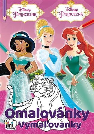 Maľovanky A4 Disney Princezné