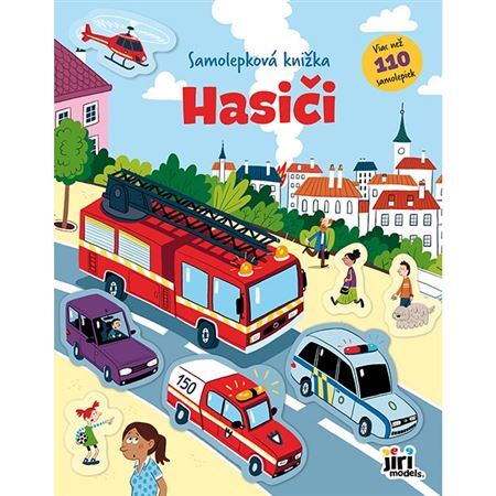 Samolepková knižka - Hasiči