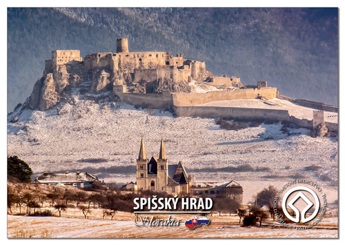 Pohľadnica A6 miestna (BB, KE, Spišský hrad, …)