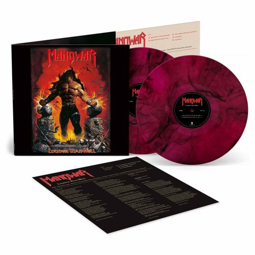 Manowar - Louder Than Hell: 30th Anniversary Limited Edition (Red/Black) 2LP