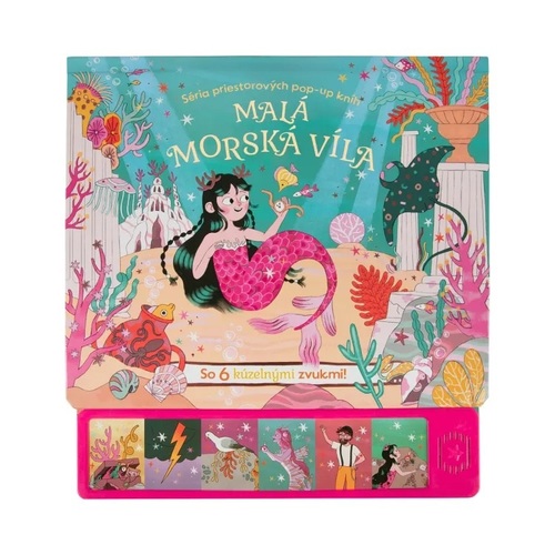 Malá morská víla - Zvuková 3D kniha