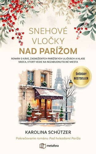 Snehové vločky nad Parížom