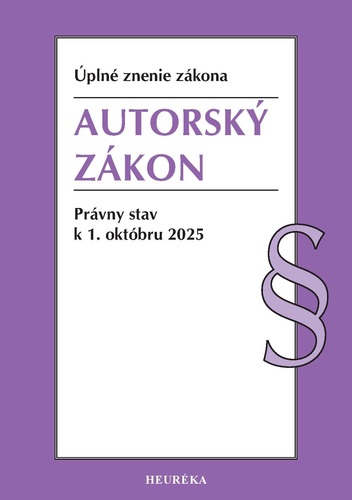 Autorský zákon, 10/2025