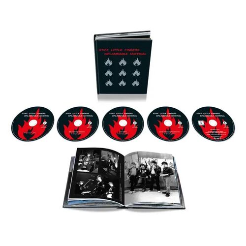 Stiff Little Fingers - Inflammable Material (Limited Box) 4CD+DVD
