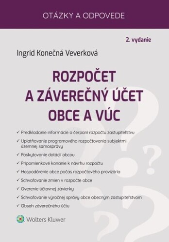 Rozpočet a záverečný účet obce a VÚC, 2. vydanie