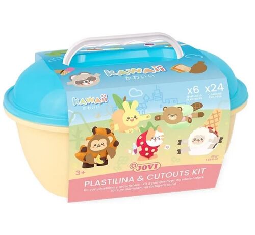 JOV Kawaii PLAY&FUN plastelína kufrík 50ks