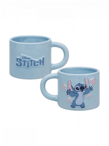 Hrnček embosovaný Stitch 400 ml