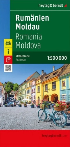 Rumunsko - Moldavsko 1: 500 000 - automapa