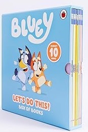 Bluey: Lets Do This! Box of Books