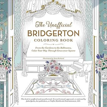 The Unofficial Bridgerton Coloring Book