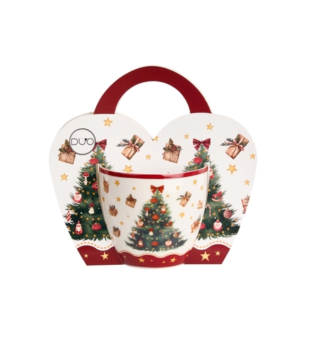 Hrnček 460 ml v papierovom obale CHRISTMAS TREE 3
