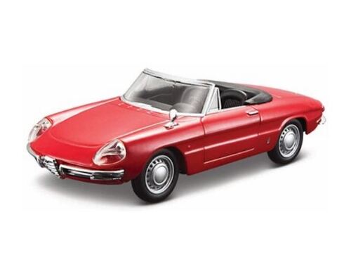 Bburago 1:32 Alfa Romeo Spider (1966) Red
