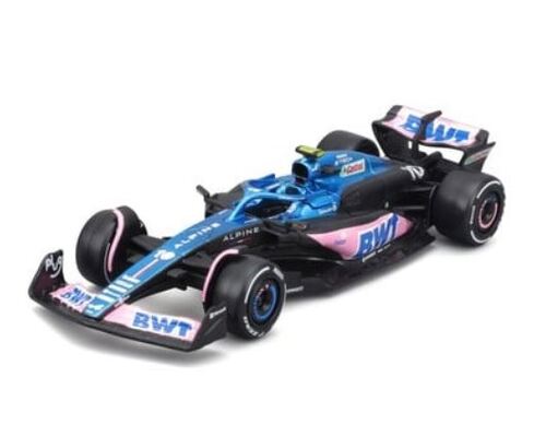 Bburago 1:43 RACE Formula F1 - BWT Alpine F1 Team A524 (2024) 10 (Pierre Gasly)