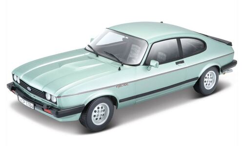 Bburago 1:24 Plus Ford Capri 1982 light green
