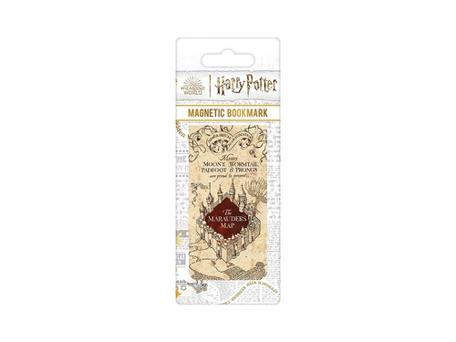 Záložka magnetická Harry Potter - Záškodnícka mapa
