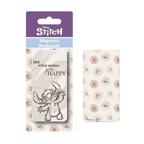 Záložka magnetická Lilo a Stitch - Happy