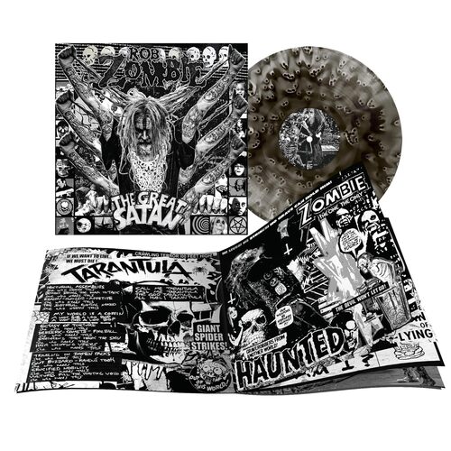 Zombie Rob - Great Satan (Ghostly Black) LP