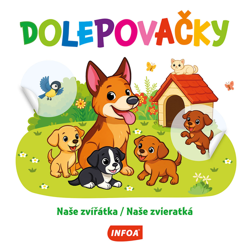 Dolepovačky - Naše zvířátka / Naše zvieratká (CZ/SK vydanie)