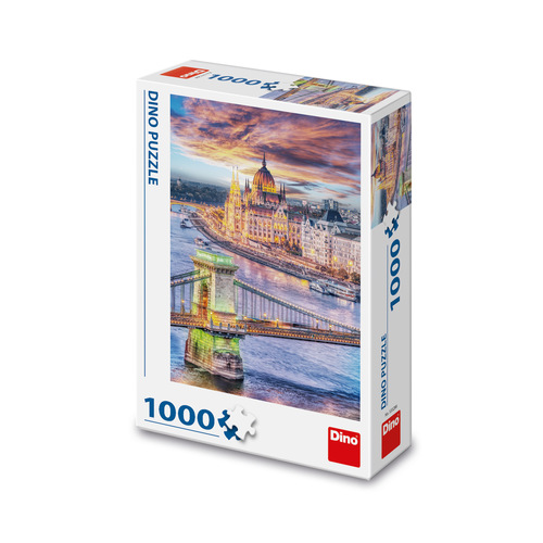 BUDAPEŠŤ – ŘETĚZOVÝ MOST 1000 Puzzle