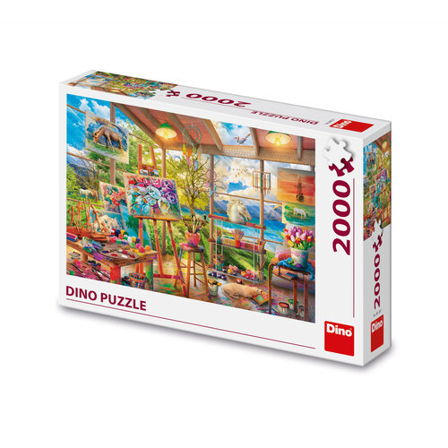 MALÍŘSKÝ ATELIÉR 2000 Puzzle