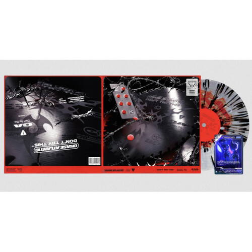 Chase Atlantic - Don't Try This (Clear Red & Orange Smush and Black & White Splatter) LP