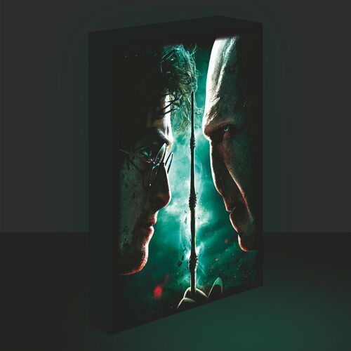 Svietiaci obraz 30x40 Harry Potter - Harry vs. Voldemort