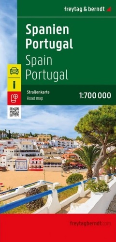 Španielsko, Portugalsko 1: 700 000 - automapa