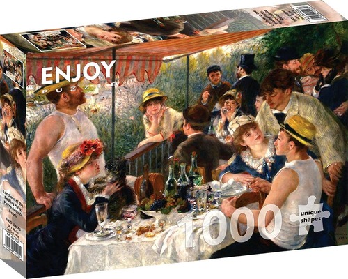 Puzzle Auguste Renoir: Raňajky veslárov