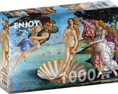Puzzle Sandro Botticelli: Zrodenie Venuše